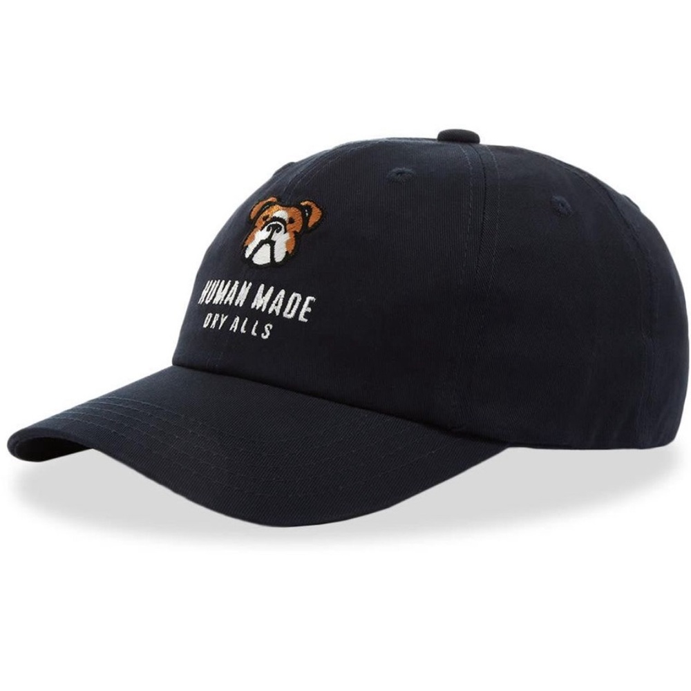 Human made dog logo hat